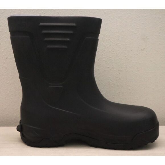 Shoes for Crews x Ace Men's 9D Women's 11D Black Bullfrog Pro II Soft Toe Boots - Picture 7 of 16